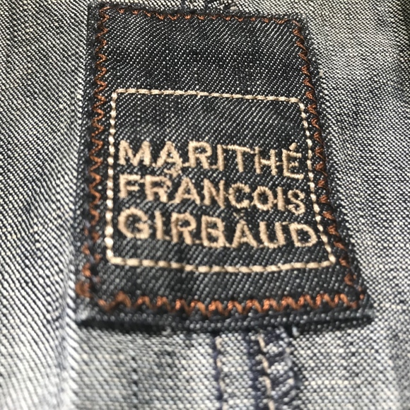MARITHE FRANCOIS GIRBAUD Jean Jacket Small - Picture 5 of 8